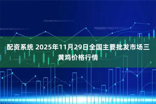 配资系统 2025年11月29日全国主要批发市场三黄鸡价格行情